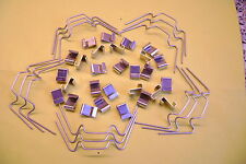 Greenhouse Glazing Glass Clips W + Z  Mixed Pack Spring Wire Glass Fixing Clip