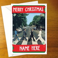 Beatles personalised christmas - beatles,
