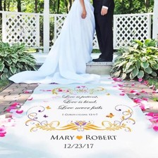 Personalised WEDDING AISLE