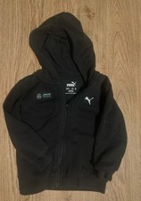 PUMA x Mercedes AMG Petronas F1 Team Black Hoodie for Kids 9-12months