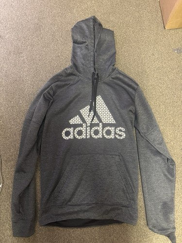 Grey adidas hoodie men size - adidas,