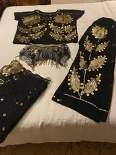 Egyptian Women’s Beaded / Sequin Dancing Costume 100% Cotton