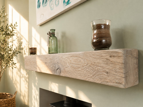 15cm limed solid oak - 10, x