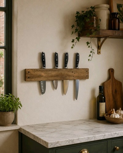Handmade knife rack - handmade,