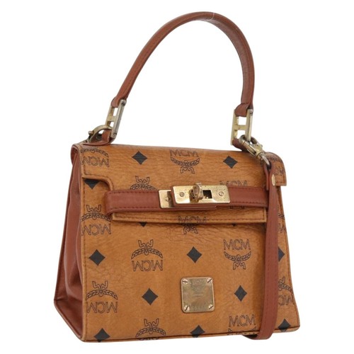Mcm vicetos logogram hand bag - vicetos,