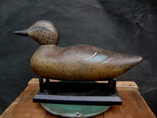 HEN BLUE WING TEAL MASON DECOY