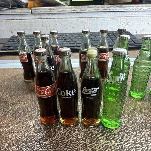 Vintage mini 3in coke - &, sprite