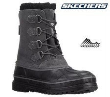 Skechers Snow Winter Waterproof Mucker Wellington Warm Thinsulate Boots UK 10.5