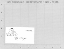 John Childs Hand Signed White