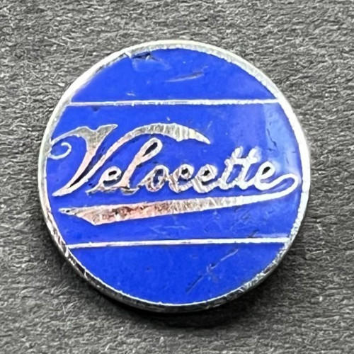 Motorcycle pin badge velocette - motorcycle,