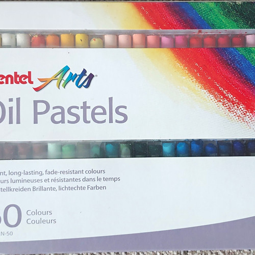 Pentel oil pastels set - oil,