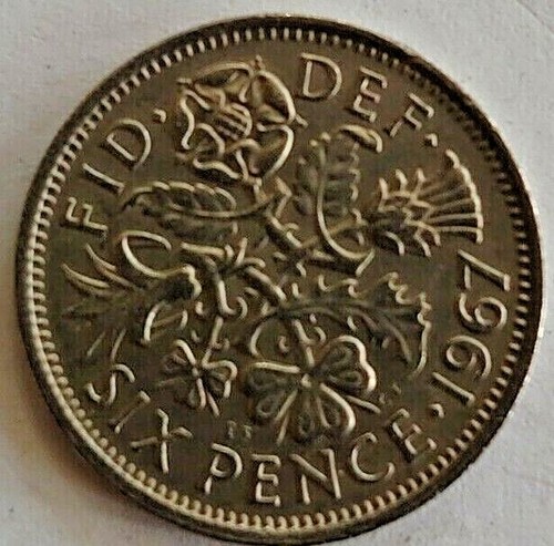 Elizabeth sixpence 6d - ii,