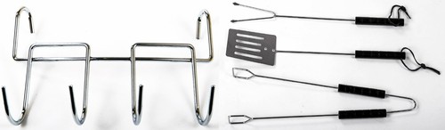 Complete grill set bbq - set,