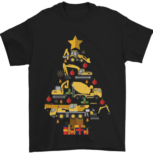 Construction christmas tree - construction,