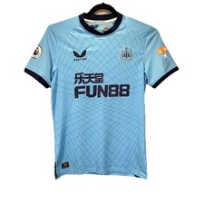 Castore Newcastle United Men’s Away Kit Football Shirt 21/22 Blue UK Size Medium