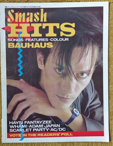Smash hits 28th - october, 1982-