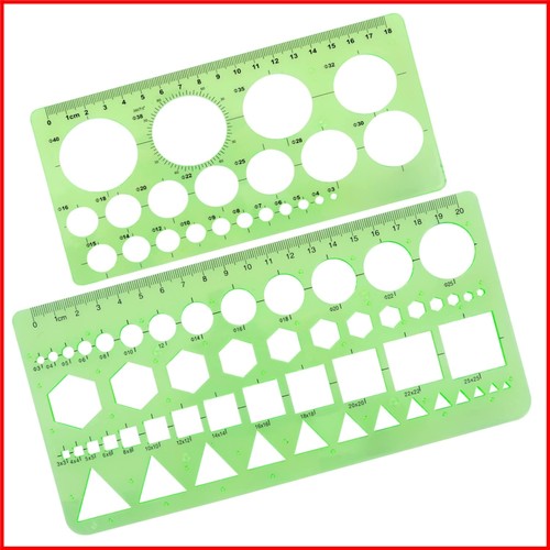 Versatile drawing stencil - versatile, set