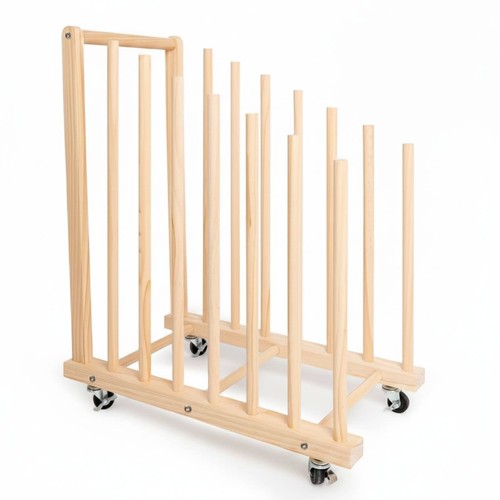 Mobile art drying rack large - mobile,