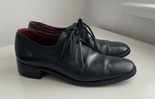 Loake Shoemakers Men’s Richmond Black Leather Derby Shoes UK Size 7