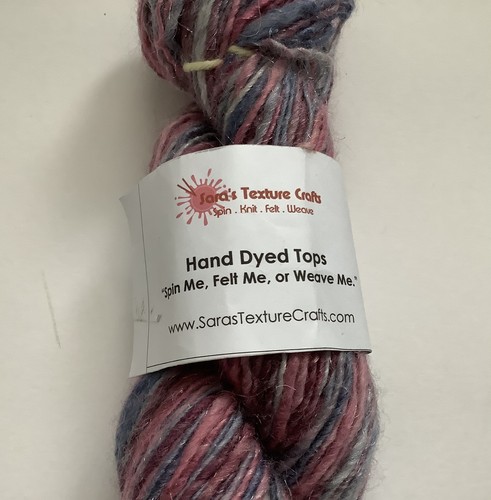 Handspun wool bfl sparkle - (,