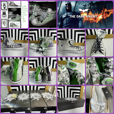 Converse/DC Comic Batman Joker Dark Knight, 2008 Shoes 135285F (10) New w/Box!