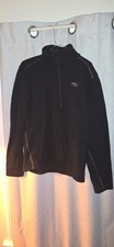 KJUS Men's Dark Blue Half-Zip Skiing Midlayer Jumper Size 50/M Medium