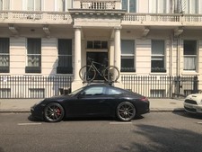 SET OF 2 GENUINE PORSCHE BICYCLE ROOF RACKS 95B044831