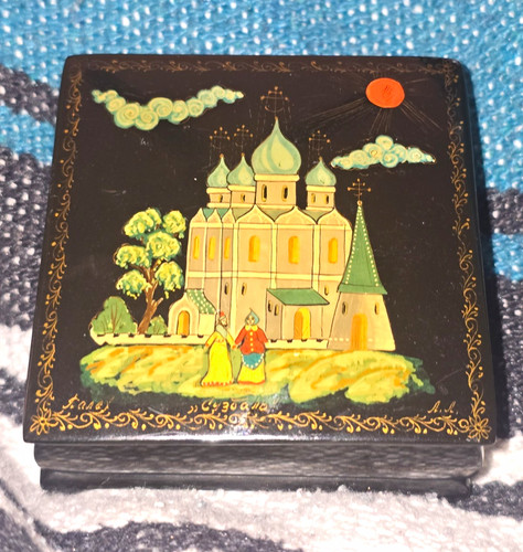 Vintage russian hand - vintage, hand-painted