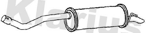 Rear muffler fits - muffler,