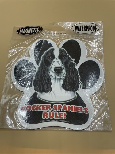Cocker spaniels rule - spaniels, 5"