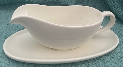Porcelain gravy sauce boat - gravy, and