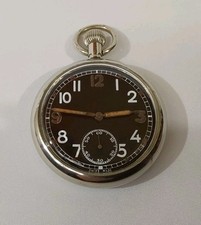 WW2 Military Pocket Watch With