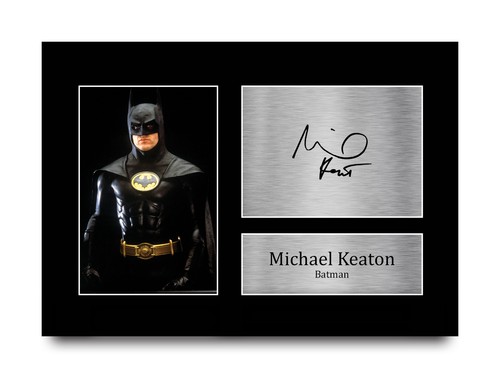 Michael keaton signed - keaton, batman
