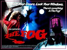 THE FOG 1980 quad poster print  30x40" John Carpenter Jamie Lee Curtis FREE P&P