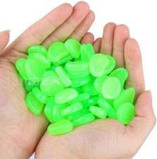 Glow In The Dark Pebbles Luminous Stones Garden Walkaway Aquarium Fish Tank