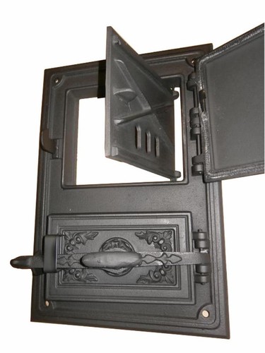 Cast iron fire door - cast,