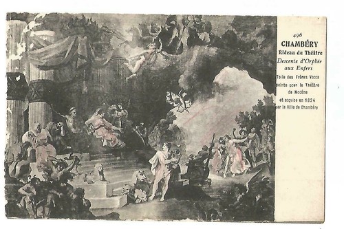 Chambéry theater curtain - 73,