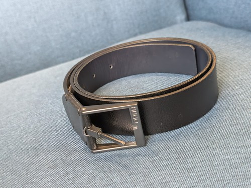 Hugo boss men leather belt - boss,