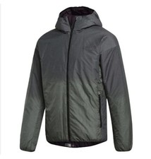 Adidas Terrex Windweave Insulated Hooded Jacket. Grey. Large
