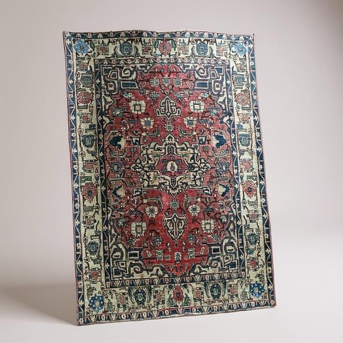 Vintage heriz style rug - vintage,