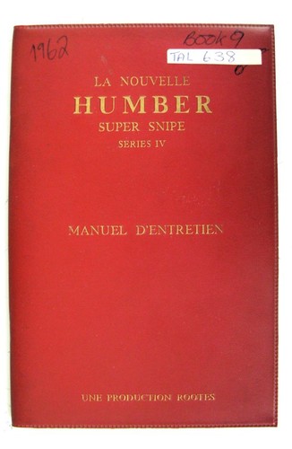 Humber super snipe car - super,