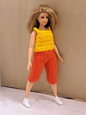 Blonde Curvy Barbie Doll