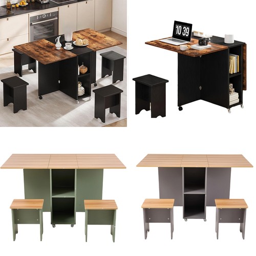 140cm folding dining table - 140cm,