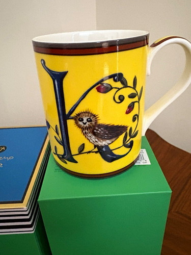 Spode kit kemp - alphabet, owl