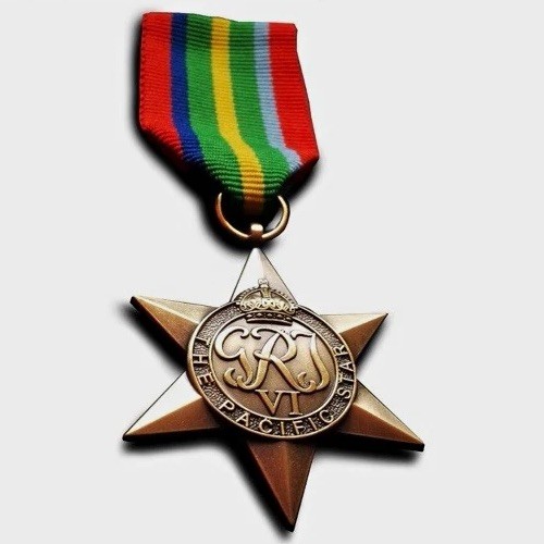 Commonwealth wwii pacific star - wwii,