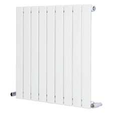 White Designer Flat Panel Oval