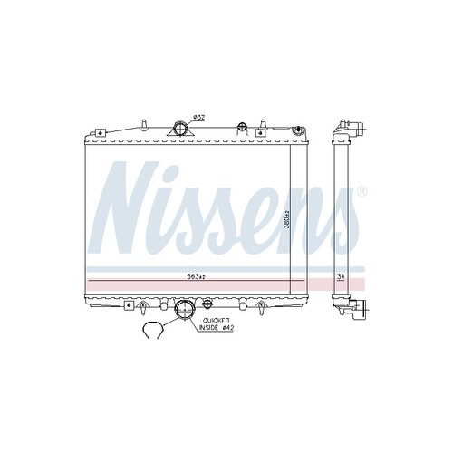 Nissens engine cooling - engine,