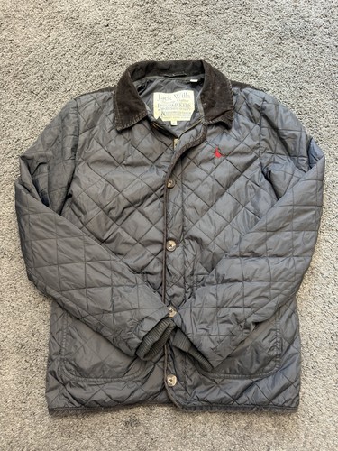 Jack wills black quilted - wills,