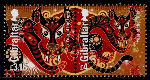 Gibraltar qeii sets singles - gibraltar, sets/singles