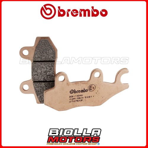 07076xs rear brake pads brembo - brake,